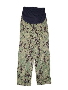 Maternity Digital Camo Jogger Pants with Navy Support Panel